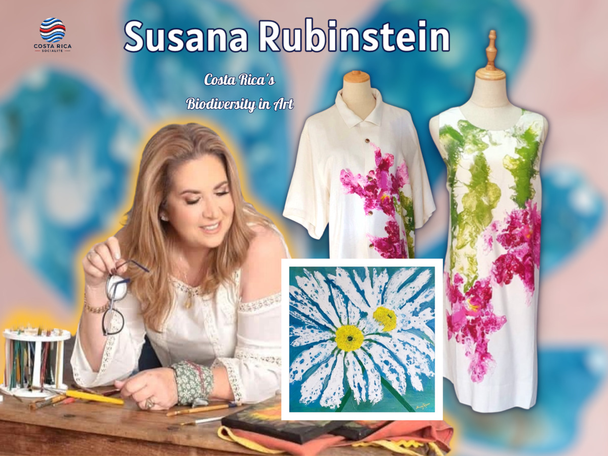 Susana Rubinstein: Visual Artist Brings Costa Rica’s Biodiversity to Designer Clothes