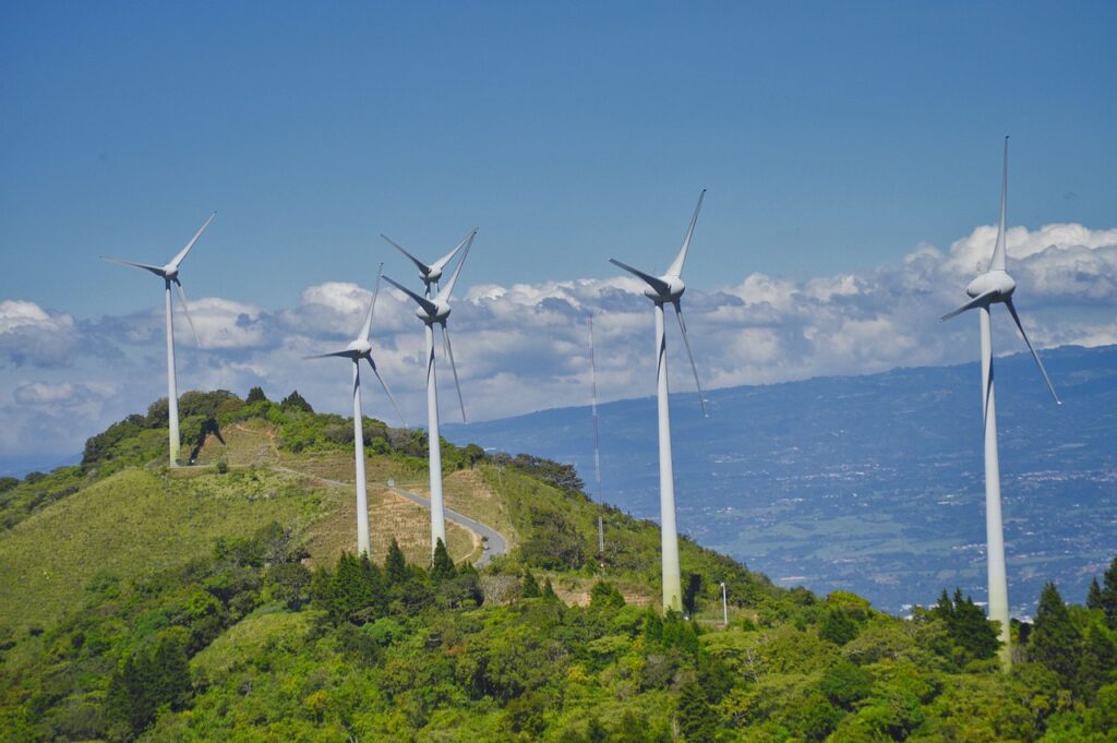 windfarms industry investment in costa rica